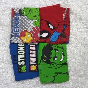Bundle (4) Boys Avengers Shirts